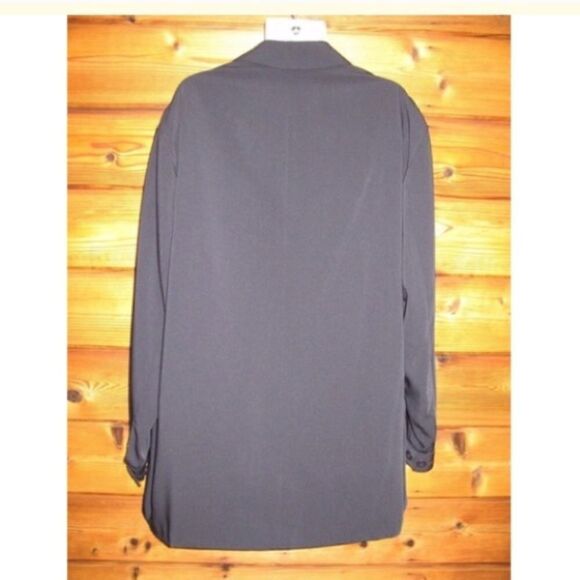 NWOT Dark Blue Dress Shirt Jacket - Picture 4 of 6